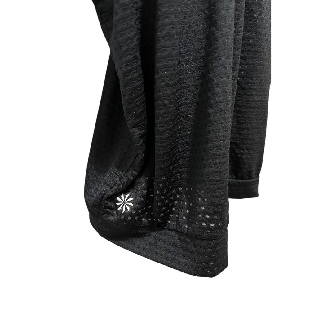 Athleta Women's Cobra Dot Invigorate Tank Top Size Small Black Gray Activewear - Picture 9 of 9